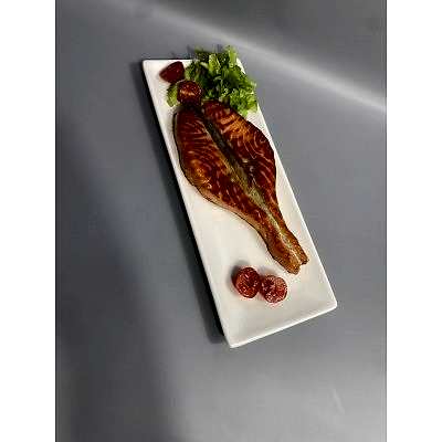 Стейк из лосося на гриле